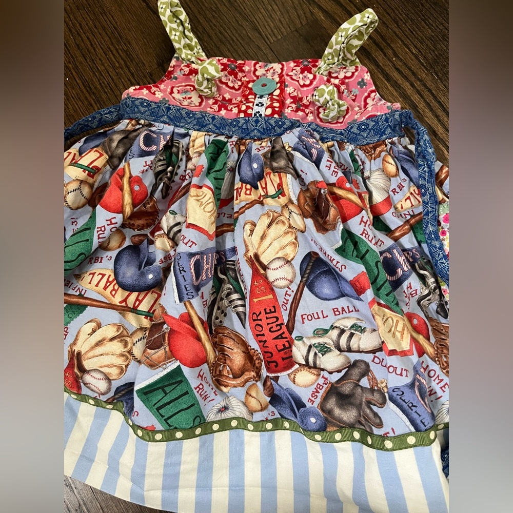 Size 2 platinum Matilda Jane baseball dress.